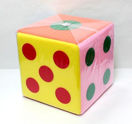 Amazon | 丸惣(Marusou) カラーサイコロ[ジャンボ] 290×290×290mm